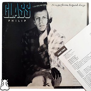 LP Philip Glass Songs From Liquid Days Vinil Encarte - Hm