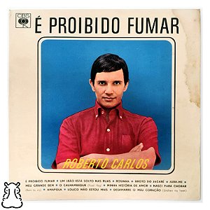 LP Roberto Carlos É Proibido Fumar Disco de Vinil 1964 - Hm