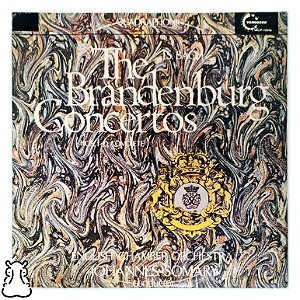 LP Bach - Johannes Somary Concertos Brandenburgo Vinil - Hm