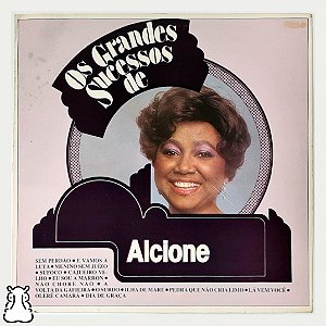 LP Alcione - Os Grandes Sucessos - Disco de Vinil 1983 - Hm