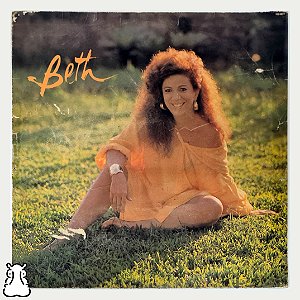 LP Beth Carvalho - Beth - Disco de Vinil 1986 Encarte - Hm