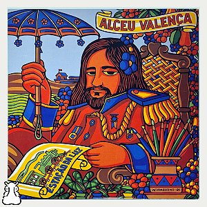 LP Alceu Valença - Estação da Luz - Vinil 1985 Encarte - Hm
