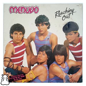 LP Menudo - Reaching Out - Disco de Vinil 1984 - Hm