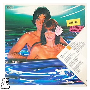 LP Rita Lee - Flagra - Disco de Vinil 1982 Encarte - Hm