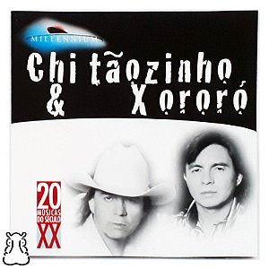 CD Chitãozinho & Xororó - Millennium 20 Músicas XX Leia - Hm