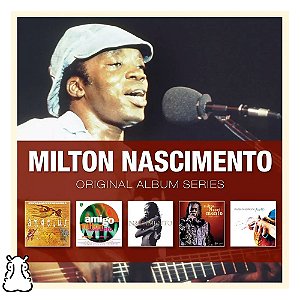 Box 5 CDs Milton Nascimento Original Album Series Novo - Hm