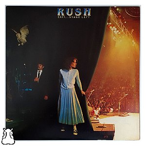 LP Rush - Exit... Stage Left Disco de Vinil Duplo 1981 - Hm