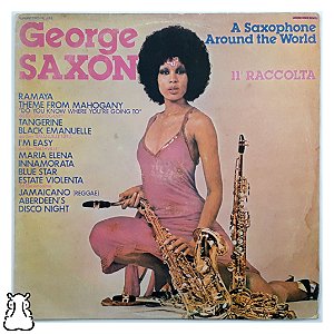 LP George Saxon Saxophone Around The World Vinil 1976 - Hm