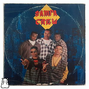 LP Sampa Crew - Beat Abertura II - Disco de Vinil 1994 - Hm