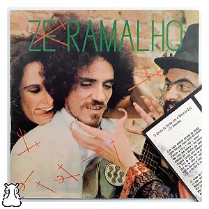 LP Zé Ramalho - A Peleja do Diabo - Vinil 1979 Encarte - Hm