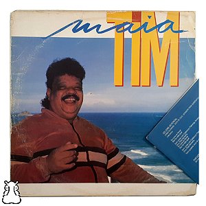 LP Tim Maia - Pudera Leme ao Pontal Vinil 1986 Encarte - Hm