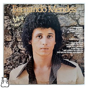 LP 14 Sucessos de Fernando Mendes - Disco de Vinil - Hm