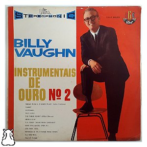 LP Billy Vaughn - Instrumentais de Ouro 2 - Vinil 1960 - Hm