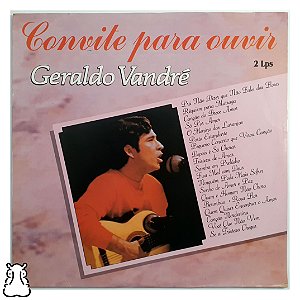 LP Geraldo Vandré - Convite Para Ouvir 1988 Vinil Duplo - Hm