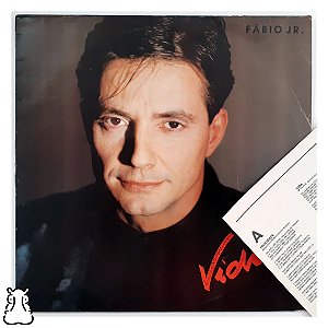 LP Fábio Jr. - Vida - 1988 Disco Vinil Com Encarte - Hm
