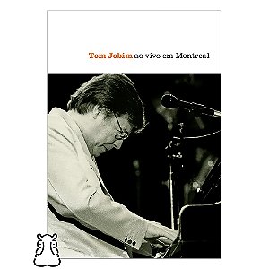 DVD Tom Jobim - Ao Vivo em Montreal - Novo Lacrado - Hm