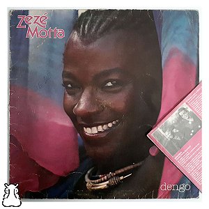 LP Zezé Motta - Dengo Disco de Vinil 1980 Encarte Leia - Hm