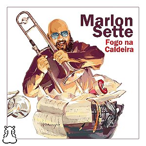 LP Marlon Sette Fogo Na Caldeira - Polysom Novo Lacrado - Hm