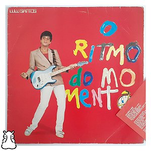 LP Lulu Santos - O Ritmo do Momento Vinil 1983 Encarte - Hm