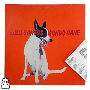 LP Lulu Santos - Mondo Cane Disco de Vinil 1992 Encarte - Hm