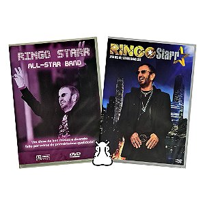 2 DVDs Ringo Starr - All Star Band - Live - Novos Lacrados - Hm