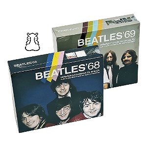 2 Box Beatles '68 - '69 - Vários Artistas Novo Lacrado - Hm
