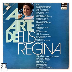 LP A Arte de Elis Regina - Disco de Vinil Duplo 1975 - Hm