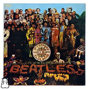 LP Beatles - Sgt. Pepper's Club Band Vinil 1967 Encarte - Hm