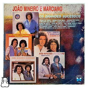 LP João Mineiro e Marciano Grandes Sucessos Vinil Leia - Hm