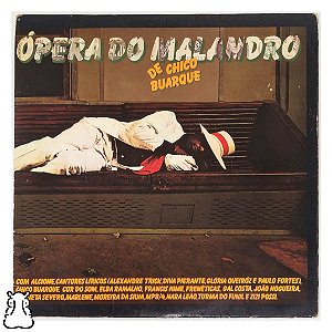 LP Chico Buarque Ópera Do Malandro 1979 Vinil Encartes - Hm