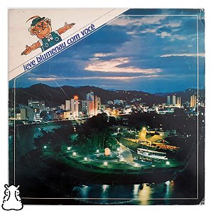 LP Leve Blumenau Com Você - Disco de Vinil 1983 - Hm
