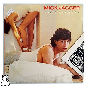 LP Mick Jagger - She's the Boss 1985 Vinil Encarte Leia - Hm