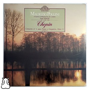 LP Maurizio Pollini Chopin Concerto N1 Vinil Lacrado - Hm