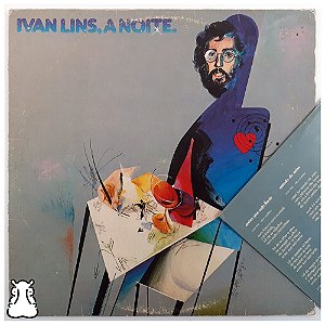 LP Ivan Lins - A Noite - Disco de Vinil 1979 Encarte - Hm