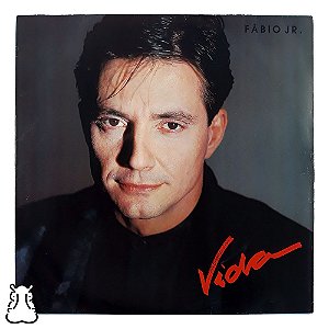LP Fábio Jr. - Vida - Disco de Vinil 1988 Encarte - Hm