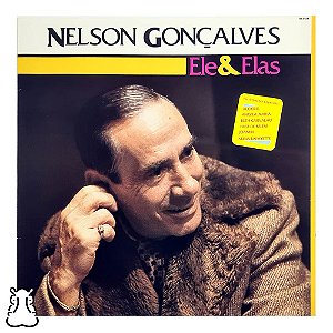 LP Nelson Gonçalves - Ele & Elas - Amostra - Vinil 1984 - Hm