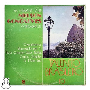 LP Nelson Gonçalves - Talento Brasileiro Vol 10 - Vinil - Hm