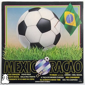 LP Vários - Copa 86 - Mexicoração - Vinil 1986 - Hm