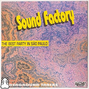 LP Sound Factory The Best Party in São Paulo Vinil 1994 - Hm