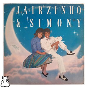 LP Jairzinho e Simony Oi Mundo Vinil 1987 Encarte Leia - Hm