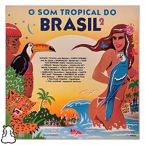 LP O Som Tropical do Brasil 2 - Disco de Vinil 1993 - Hm