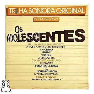 LP Novela - Os Adolescentes - Internacional - Vinil 1981 - Hm