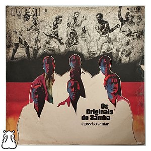 LP Originais do Samba É Preciso Cantar Vinil 1973 Leia - Hm