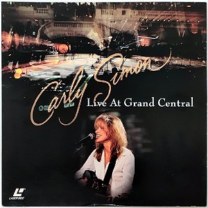 Laserdisc Carly Simon Live At Grand Central - Importado - Hm