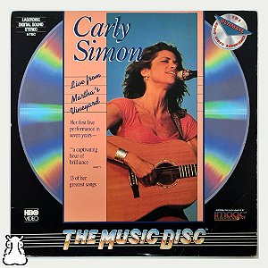 Laserdisc LD Carly Simon - Live From Martha's Vineyard - Hm