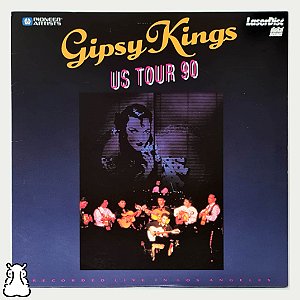 Laserdisc LD Gipsy Kings US Tour 90 - Importado 1990 - Hm