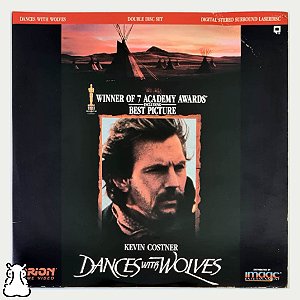 Laserdisc Filme Dances With Wolves - Dança Com Lobos - Hm