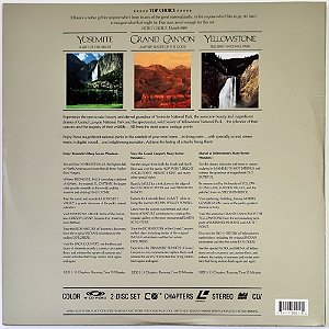 Laserdisc LD Filme Great National Parks Duplo Importado - Hm