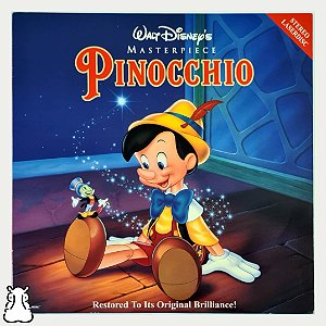 Laserdisc LD Filme - Disney Pinocchio - Importado - Hm
