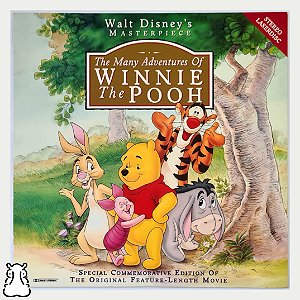 Laserdisc Filme The Many Adventures Of Winnie The Pooh - Hm